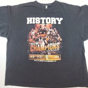 Cleveland Cavaliers 2016 NBA Champions History T Shirt Mens